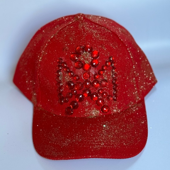 Beautiful Holiday Cap! HAND MADE! 1of1